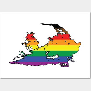 Pride Koria Map - Philly Pride Posters and Art